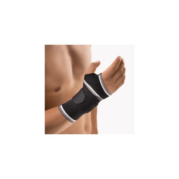 BORT ManuBasic Bandage links medium schwarz