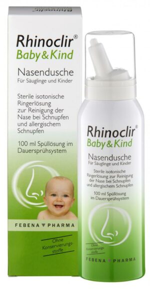 RHINOCLIR Baby & Kind Nasendusche Lösung