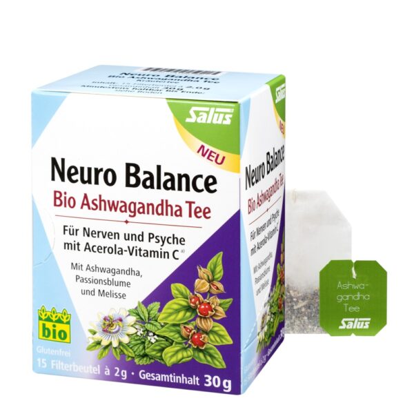 Neuro Balance Bio Ashwagandha Tee Salus Filterbeutel