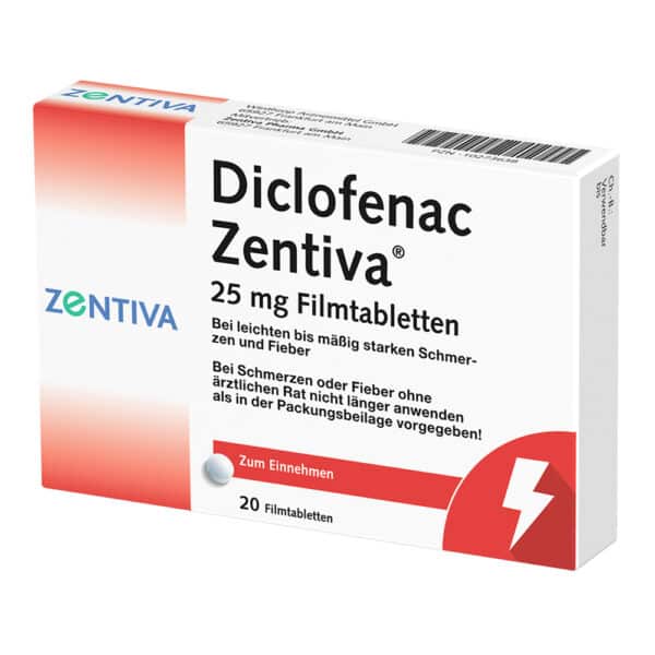 Diclofenac Zentiva 25mg