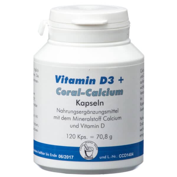 VITAMIN D3+Coral Calcium Kapseln