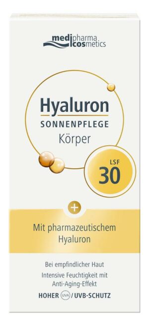 HYALURON Sonnenpflege Körper LSF 30