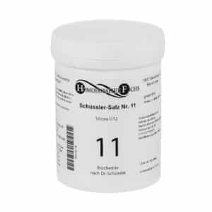 HOMOEOPATHIEFUCHS Schüssler-Salz Nummer 11 Silicea D12 Biochemie