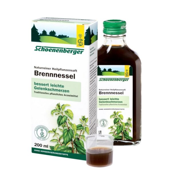 Schoenenberger Brennnessel Naturreiner Heilpflanzensaft