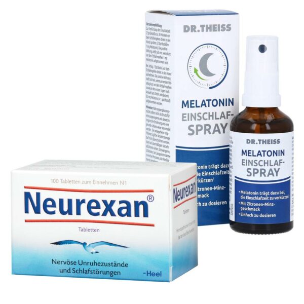 Neurexan Tabletten & Dr. Theiss Einschlafspray Set