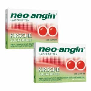 neo-angin HALSTABLETTEN KIRSCHE ZUCKERFREI Doppelpack