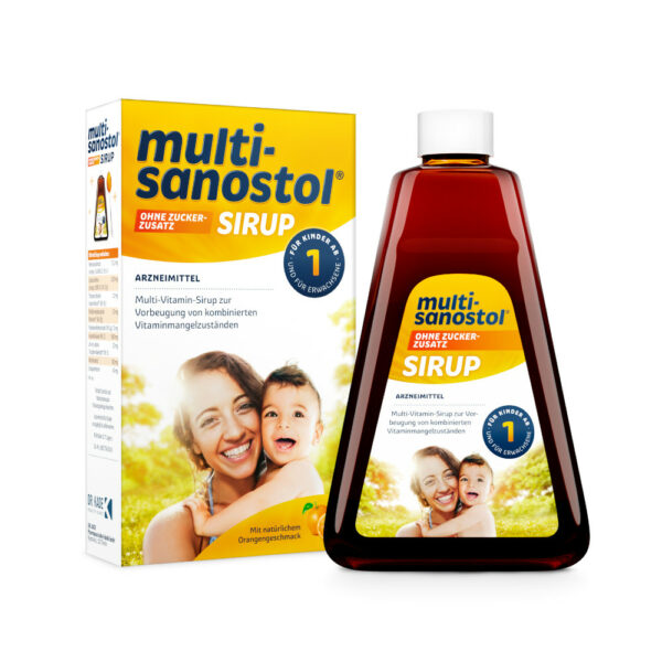 MULTI SANOSTOL Sirup ohne Zuckerzusatz