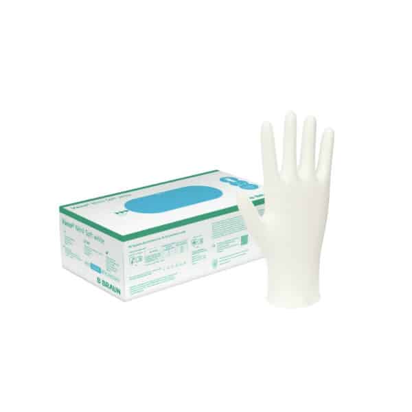 Vasco Nitril Soft white unsteril Handschuhe puderfrei L