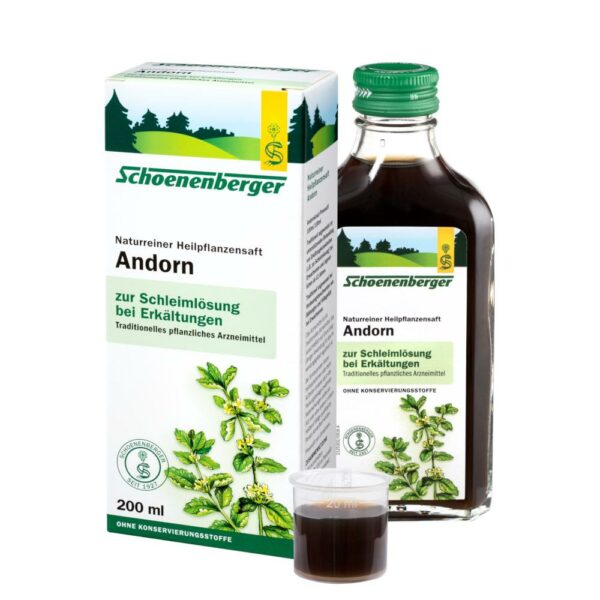 Schoenenberger Andorn Naturreiner Heilpflanzensaft