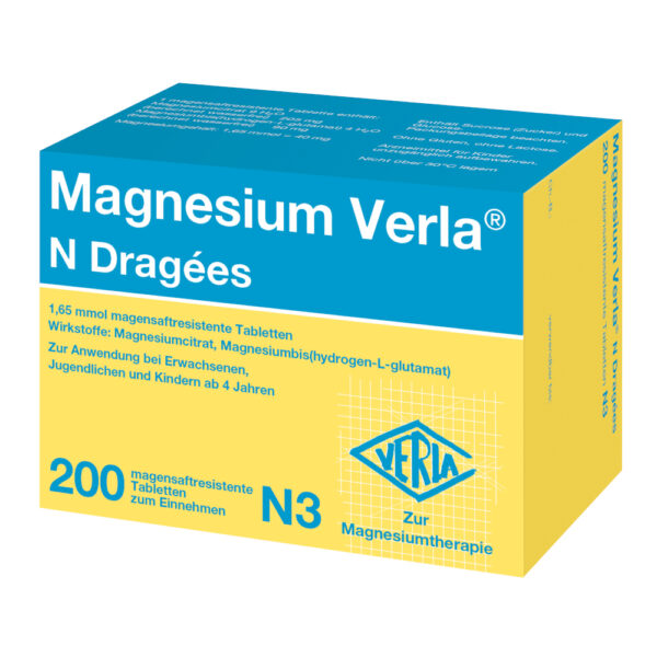 Magnesium Verla N Dragées