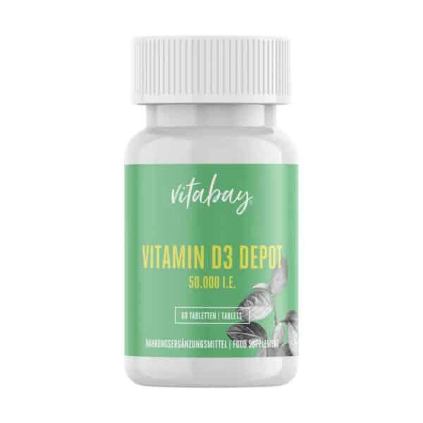 Vitamin D3 Depot 50000 IE vegan