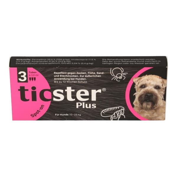 ticster Plus Spot-on für Hunde 10-25kg