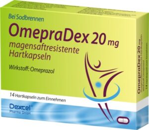 OmepraDex 20mg magensaftresistente Hartkapseln