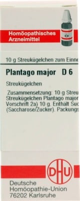 PLANTAGO MAJOR D 6 Globuli