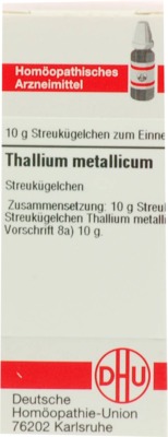 THALLIUM METALLICUM D 12 Globuli