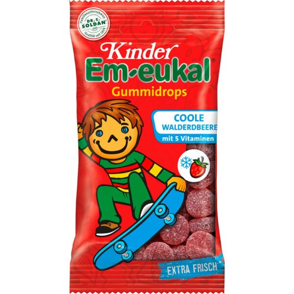 Em-eukal Kinder Gummidrops Coole Walderdbeere