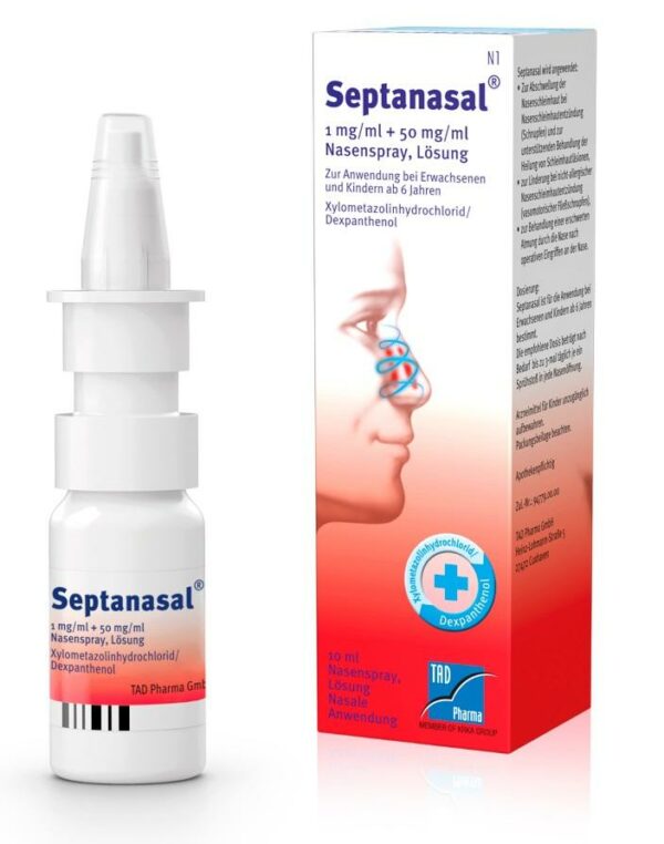 SEPTANASAL 1 mg/ml + 50 mg/ml Nasenspray