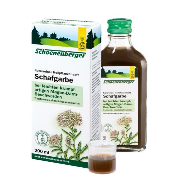 Schoenenberger Schafgarbe naturreiner Heilpflanzensaft