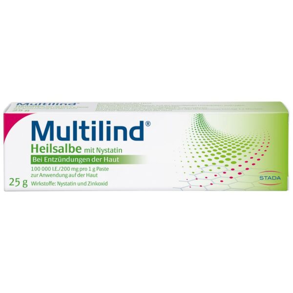 Multilind Heilsalbe mit Nystatin