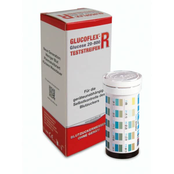 GLUCOFLEX R Glucose Teststreifen