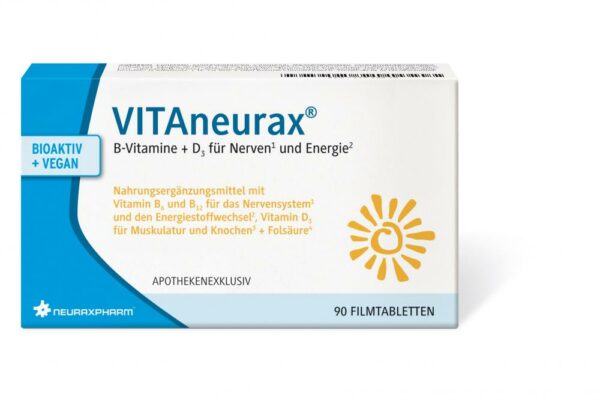 VITANEURAX B-Vitamine+D3 Filmtabletten