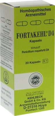 FORTAKEHL D 4 Kapseln