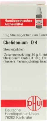 CHELIDONIUM D 4 Globuli