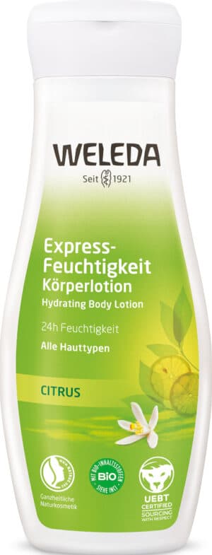 Weleda Citrus Express-Feuchtigkeit Körperlotion