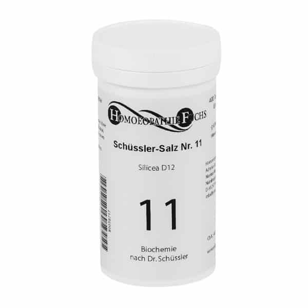 HOMOEOPATHIEFUCHS Schüssler-Salz Nummer 11 Silicea D12 Bicochemie