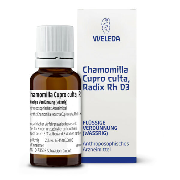 CHAMOMILLA CUPRO culta Radix Rh D 3 Dilution