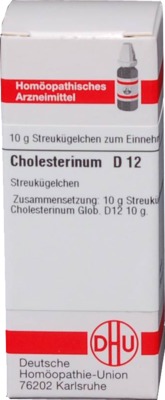 CHOLESTERINUM D 12 Globuli