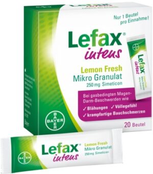 Lefax intens Lemon Fresh Mikro Granulat 250mg Simeticon