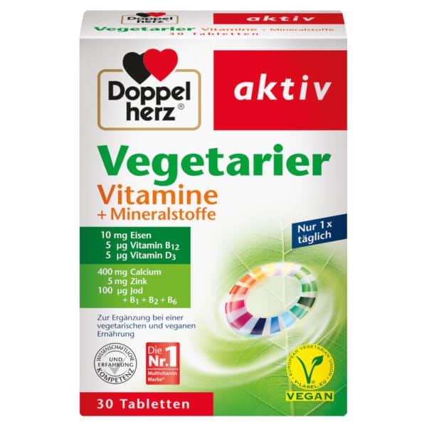 Doppelherz aktiv Vegetarier Vitamine + Mineralstoffe