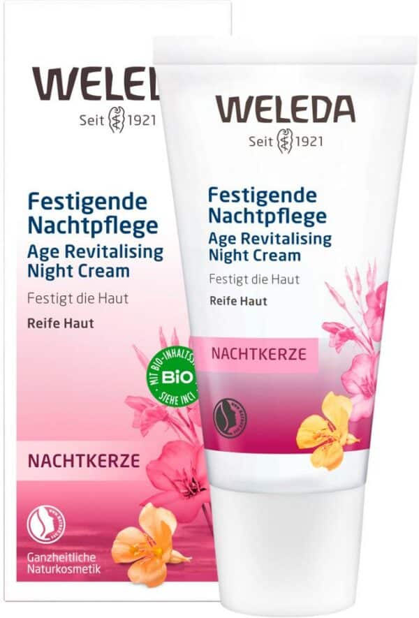 WELEDA Nachtkerze festigende Nachtpflege Creme