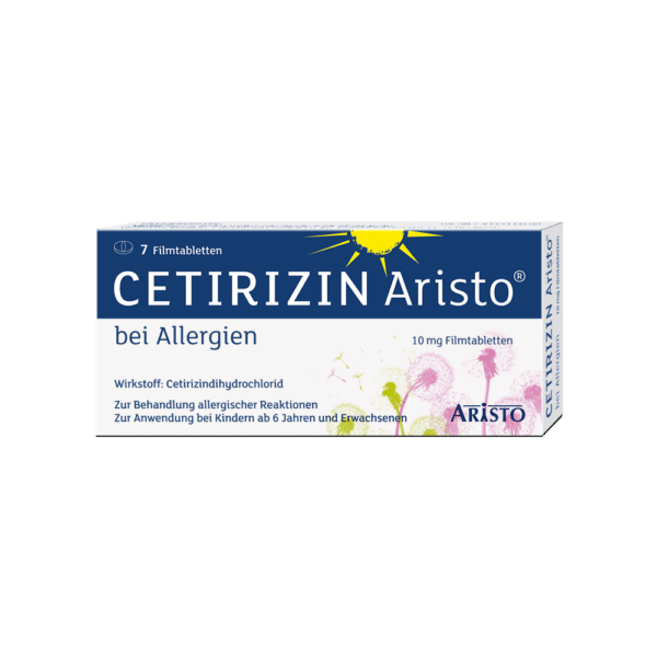 Cetirizin Aristo bei Allergien 10mg