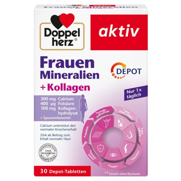 Doppelherz aktiv Frauen Mineralien + Kollagen