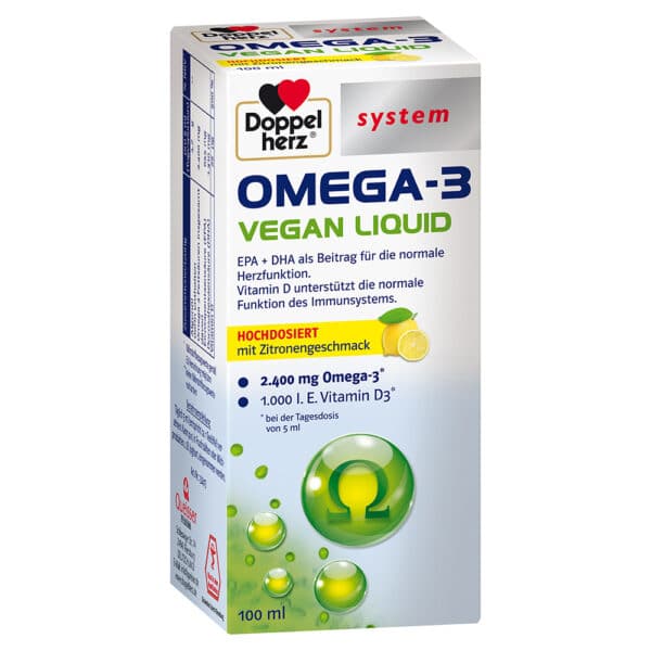 Doppelherz system OMEGA-3 VEGAN LIQUID