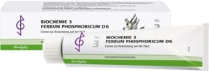 BIOCHEMIE 3 Ferrum phosphoricum D 6 Creme
