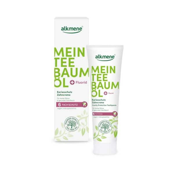 alkmene MEIN TEE BAUM ÖL Kariesschutz Zahncreme