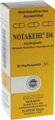 NOTAKEHL D 4 Kapseln