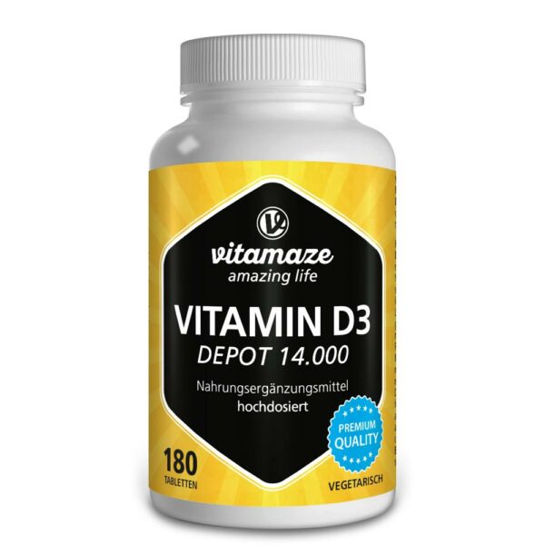 VITAMIN D3 14.000 I.E. Depot hochdosiert