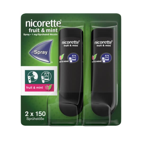 nicorette fruit & mint 1mg / Sprühstoß