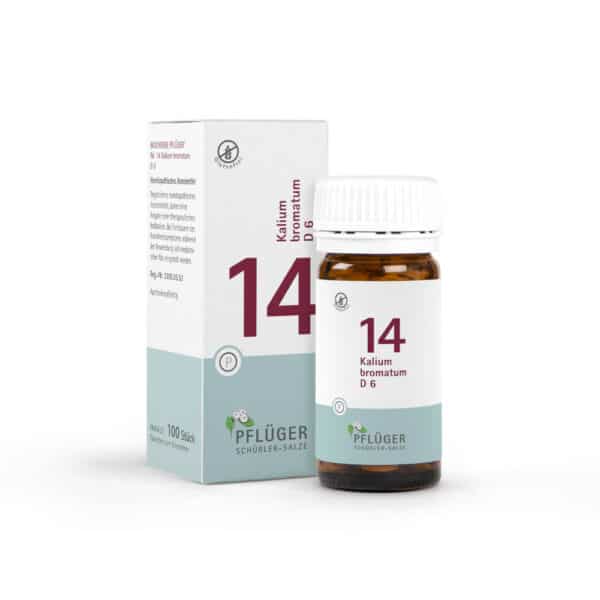 BIOCHEMIE Pflüger 14 Kalium bromatum D 6 Tabletten