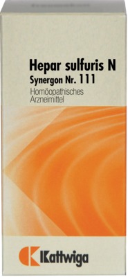 SYNERGON KOMPLEX 111 Hepar sulfuris N Tabletten