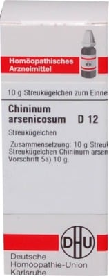 CHININUM ARSENICOSUM D 12 Globuli