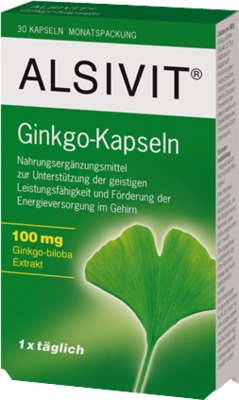 GINKGO 100 mg Alsivit Kapseln