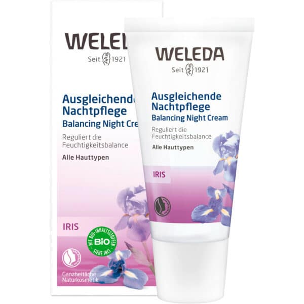 WELEDA Ausgleichende Nachtpflege IRIS