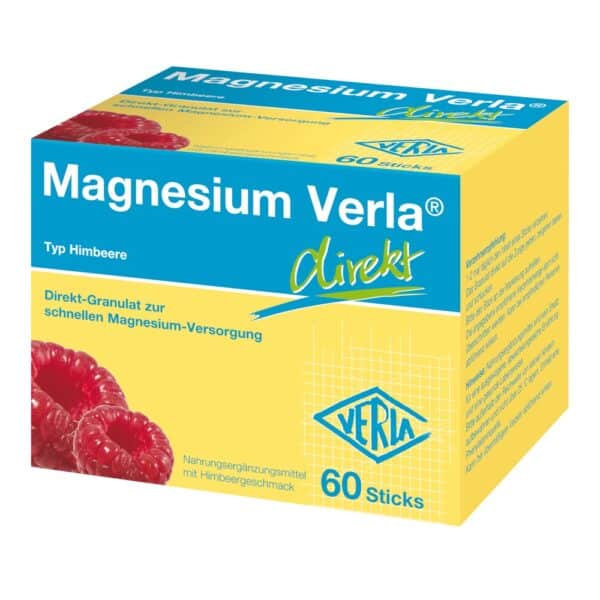 Magnesium Verla Direkt Granulat Himbeere