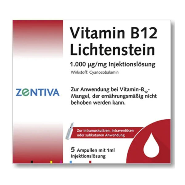 VITAMIN B12 1.000 µg Lichtenstein Ampullen