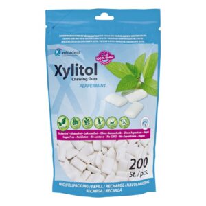 miradent Xylitol Kaugummi Pfefferminz